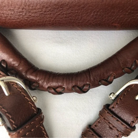 Michael Kors Vintage Brown Leather Purse - Picture 9 of 9